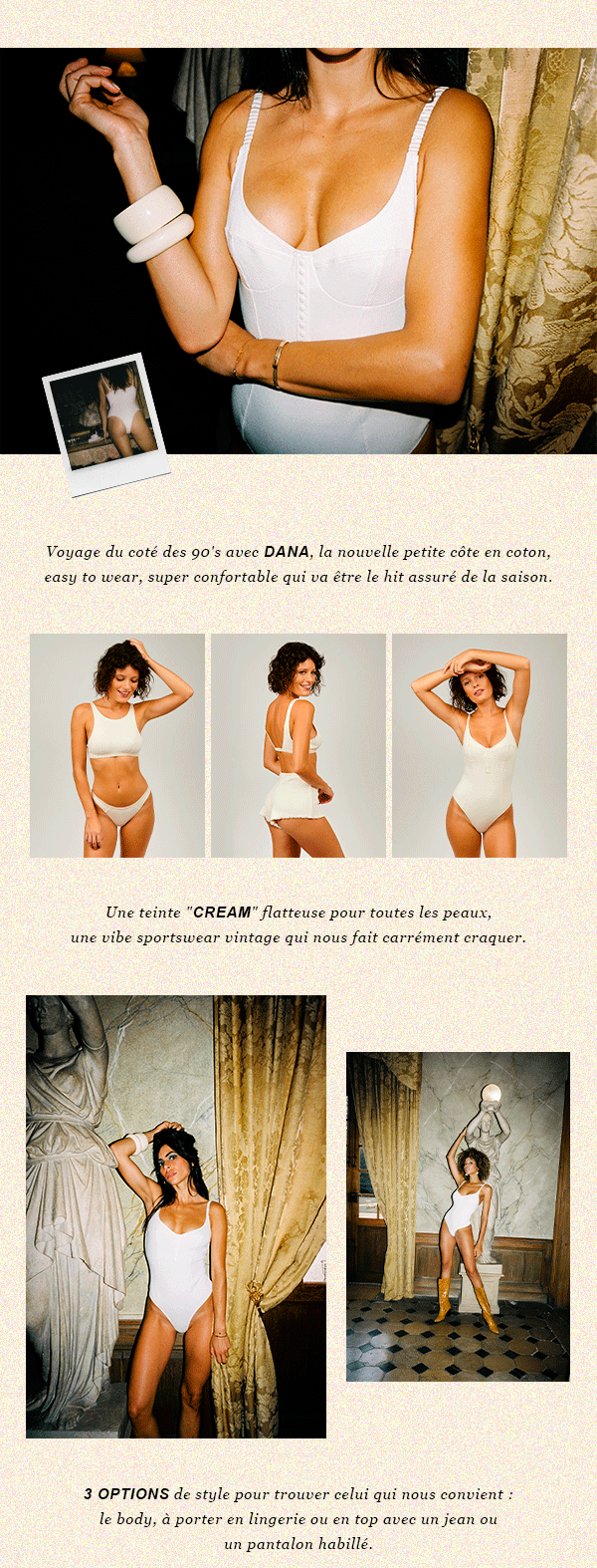 Ensemble lingerie Dana Girls In Paris